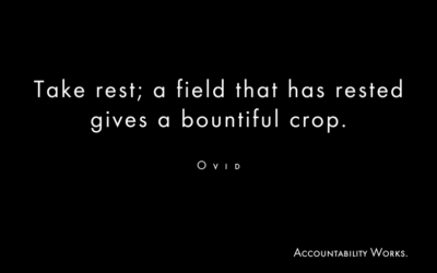 When Perfectionists Get Sick and/or Tired