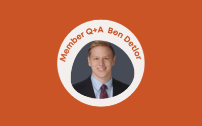 AW Member Q+A with Ben Detlor, ex-procrastinator