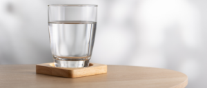 good habits put water on desk