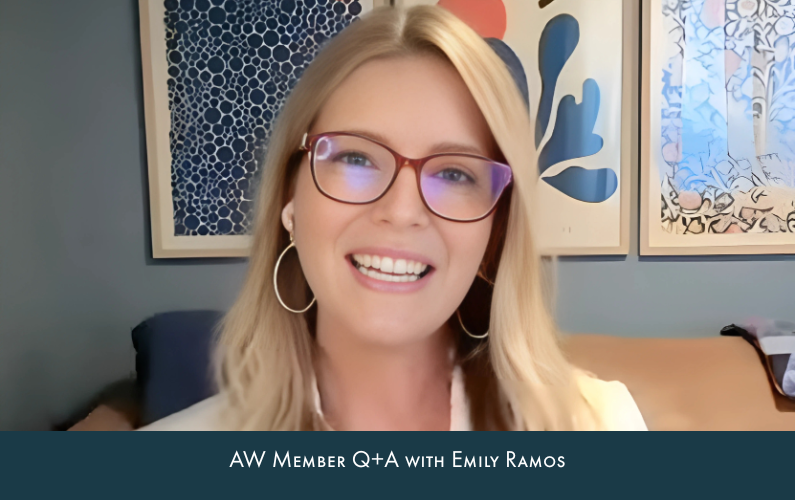 AW Member Q+A with Emily Ramos